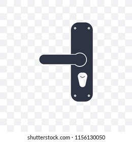 Handle vector icon isolated on transparent background, Handle logo concept