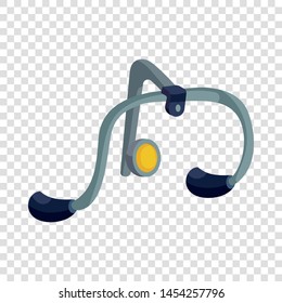 Handlebar icon. Isometric illustration of handlebar vector icon for web design