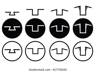 Handlebars z-bar icon set