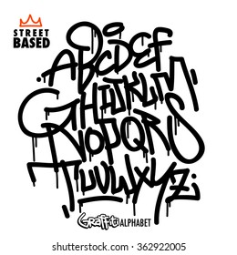 Handlettering Graffiti Alphabet