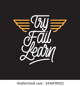 Handlettering Typography Try Fail Learn