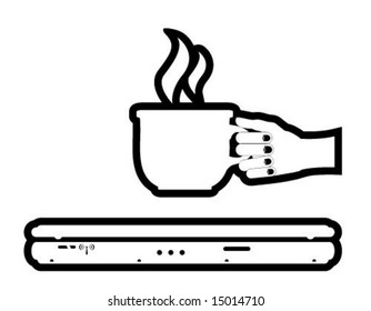 Handlift Cup Laptop