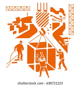 Handling of goods in the port