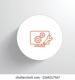 Handling Sensitive Data Icon Vector Design