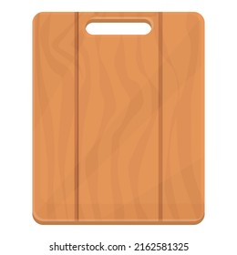Handmade board icon cartoon vector. Cut product. Convenient kitchen