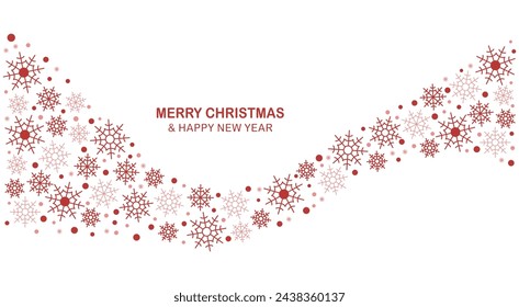 handmade christmas background with traditional new year elements