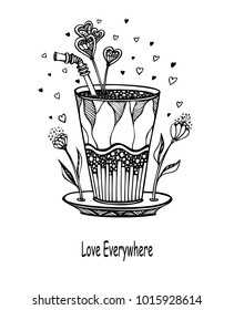 Adult Valentine Day Coloring Pages Images Stock Photos Vectors Shutterstock