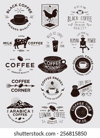 Handmade Coffee Badges Collections 