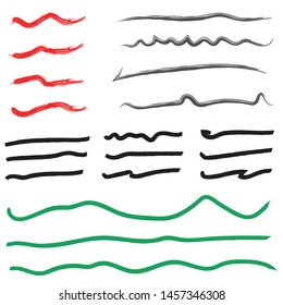 Handmade Collection Set Of Underline