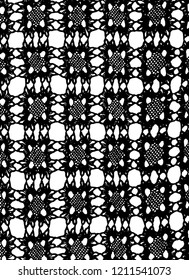 Handmade doily background texture grunge. Crocheted motive. Oval tablecloth with flowers.