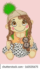 Handmade Doll, dolly, childrens toy