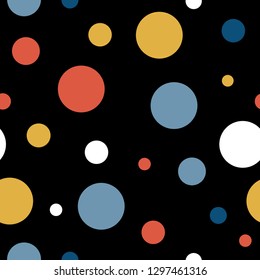 Handmade graphic seamless pattern. Abstract swatch for design brthday gift card, modern party invitation, season shop sale, holiday advertising, wrapping paper, bag print, t shirt etc.