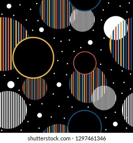 Handmade graphic seamless pattern. Abstract swatch for design brthday gift card, modern party invitation, season shop sale, holiday advertising, wrapping paper, bag print, t shirt etc.