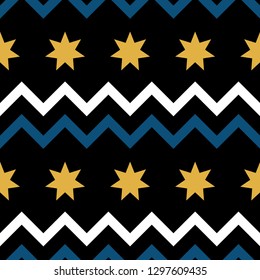 Handmade graphic seamless pattern. Abstract swatch for design brthday gift card, modern party invitation, season shop sale, holiday advertising, wrapping paper, bag print, t shirt etc.