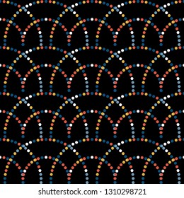 Handmade graphic seamless pattern. Abstract swatch for design brthday gift card, modern party invitation, season shop sale, holiday advertising, wrapping paper, bag print, t shirt etc.