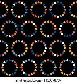 Handmade graphic seamless pattern. Abstract swatch for design brthday gift card, modern party invitation, season shop sale, holiday advertising, wrapping paper, bag print, t shirt etc.