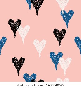 Handmade graphic seamless pattern. Abstract swatch for design brthday gift card, modern party invitation, season shop sale, holiday advertising, wrapping paper, bag print, t shirt etc.