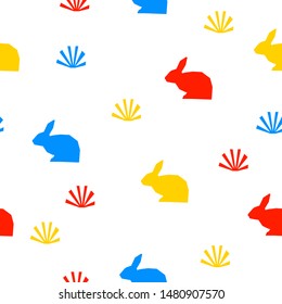 Handmade graphic seamless pattern. Abstract swatch for design brthday gift card, modern party invitation, season shop sale, holiday advertising, wrapping paper, bag print, baby nappy etc.