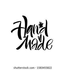 Handmade. Great lettering and calligraphy for greeting cards, stickers, banners, prints and home interior decor.