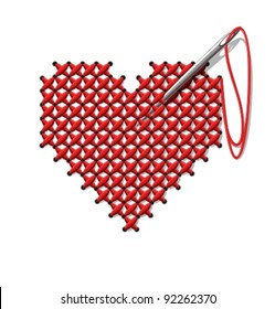 Hand-made heart
