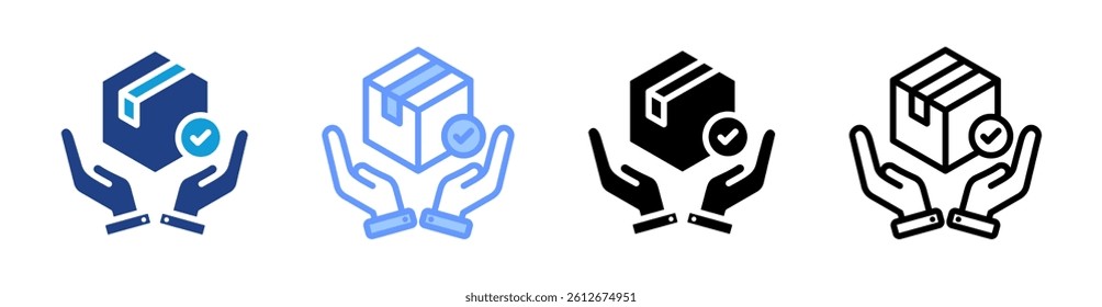 Handmade icon set multiple style collection