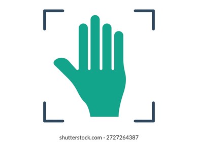 Icono hecho a mano. estilo de icono sólido. icono relacionado con el trabajo artesanal. creatividad Elementos Ilustración vectorial