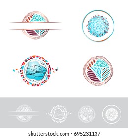 Handmade Jewelry Making Logo Set
