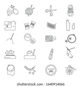Handmade line icons se for web and mobile design