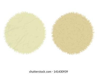 Handmade mulberry paper, vector