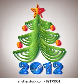Handmade Paper Christmas tree