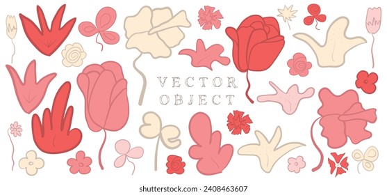 Handmade products. Completely vector and different. This elements that can be used to create any design. Vector brush type object