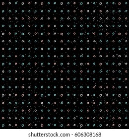 Handmade round seamless pattern background. Abstract blue, white and pink colored pattern for card, invitation, wallpaper, album, scrapbook, holiday wrapping paper, textile fabric, garment, t-shirt