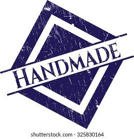 Estampilla de goma hecha a mano