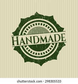 Handmade rubber stamp