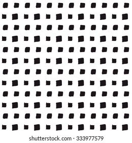 Handmade seamless texture - geometrical squares. Perfect as background for greeting cards, business cards, covers, and more. 