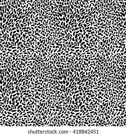 Handmade seamless texture - monochrome  irregular oval pattern drawn by pen. Perfect as background for greeting cards, business cards, covers, and more. Vector Illustration. 