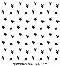 Handmade seamless texture - tiny stars. Perfect as background for greeting cards, business cards, covers, and more. 