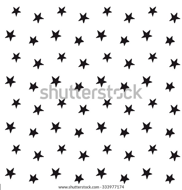 Handmade Seamless Texture Tiny Stars Perfect Stock Vector (Royalty Free ...