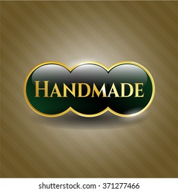 Handmade shiny badge