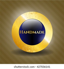 Handmade shiny badge