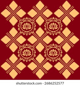 Handmade Thai Fabric Pattern for Artistic Use