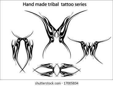 Handmade tribal tattoo