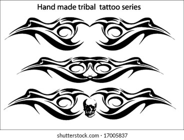 Handmade tribal tattoo