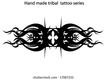 Handmade tribal tattoo
