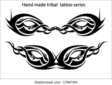 Handmade tribal tattoo