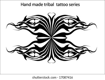 Handmade tribal tattoo