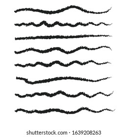Handmade Underline Set Collection Vector