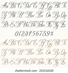 Featured image of post Calligraphy Writing A To Z Capital - Download individually or the whole set at once.