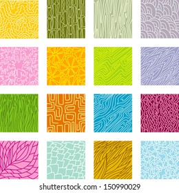 Handmade vector textures