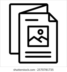 Handout Icon Element For Design